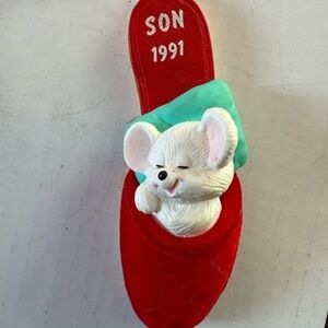 Hallmark Red and Green Keepsake Ornament